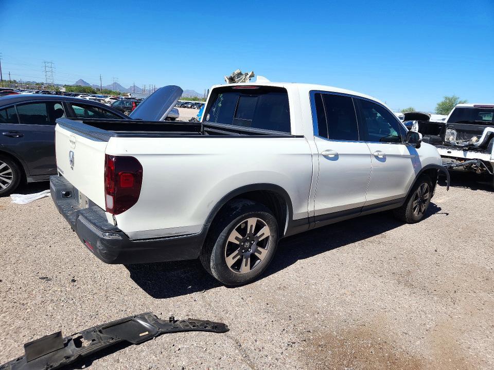 2019 Honda Ridgeline — VIN 5FPYK2F60KB000676, şəkil 3