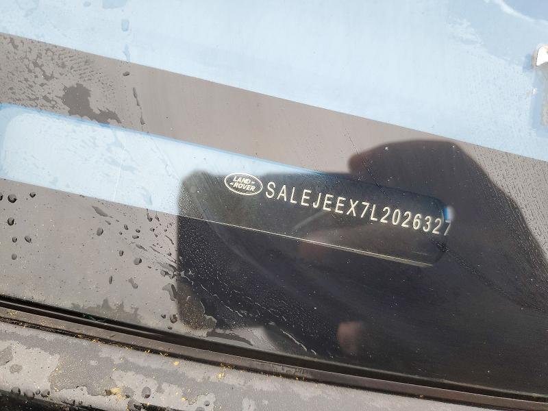2020 Land Rover Defender — VIN SALEJEEX7L2026327, şəkil 12