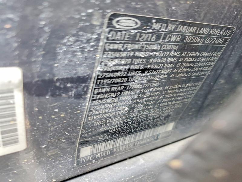 SALGS2FV4HA327684 2017 Land Rover Range Rover photo no. 13