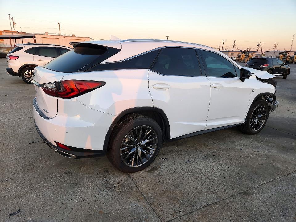 2022 Lexus RX — VIN 2T2YZMDA9NC352909, şəkil 3