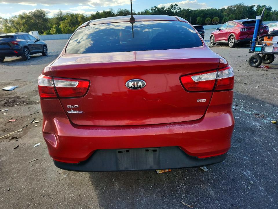 2017 KIA Rio — VIN KNADM4A35H6061954, şəkil 6