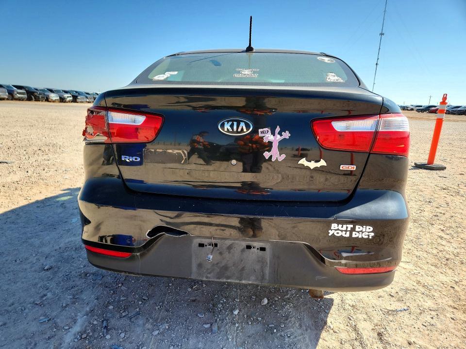 KNADM4A34H6048581 2017 KIA Rio photo no. 6