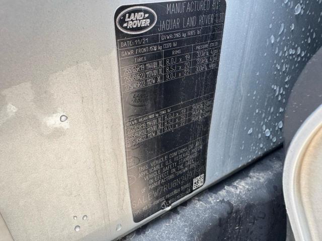 2022 Land Rover Defender — VIN SALEW7RU6N2097910, şəkil 13