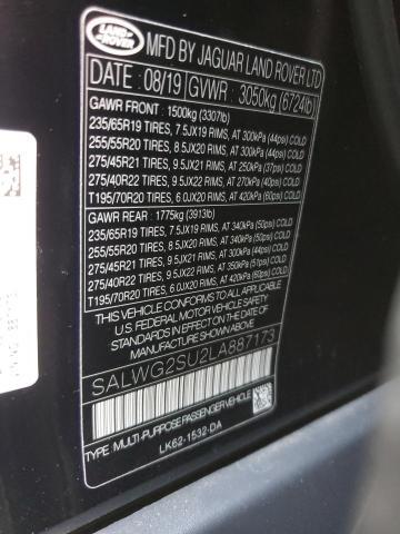 SALWG2SU2LA887173 2020 Land Rover Range Rover photo no. 12