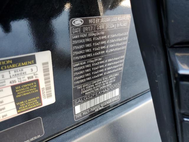 SALGS2FEXHA370703 2017 Land Rover Range Rover photo no. 13
