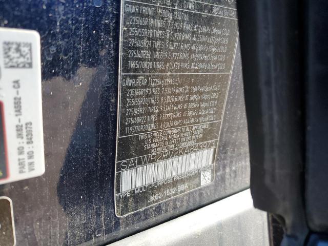 SALWR2RV2KA843973 2019 Land Rover Range Rover photo no. 13
