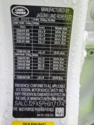 2023 Land Rover Discovery — VIN SALCJ2FX5PH917174, фото 13